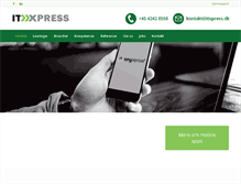 Tablet Screenshot of itxpress.dk